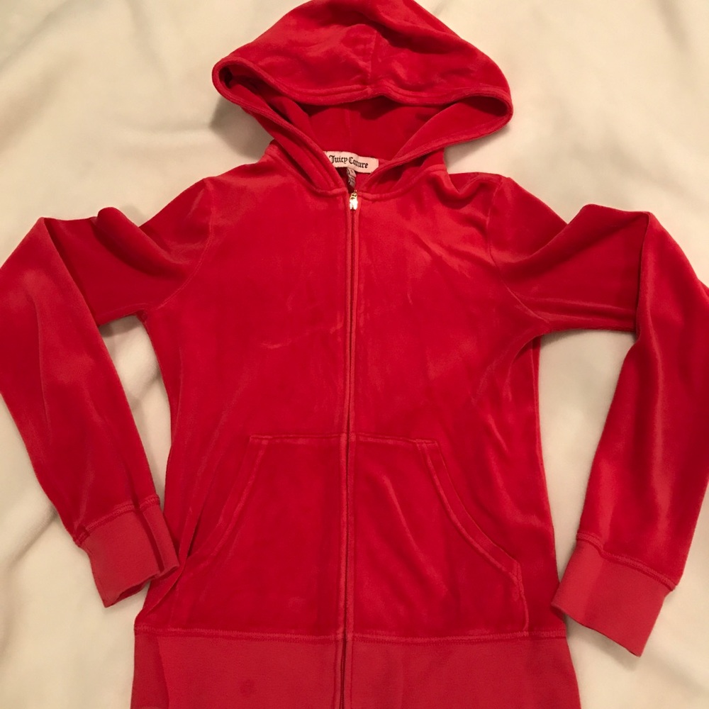 Juicy Couture Velour Zipup hoodie